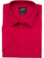 Daiber JN 680 Popelínová košile s krátkým rukávem 02.0680 red Daiber JN 680 Popelínová košile s krátkým rukávem 02.0680 red