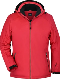 Daiber JN 1053 Dámská 3-vrstvá zimní softshellová bunda 02.1053 red