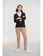 Russell Athletic 715F Dámský pletený cardigan s výstřihem do V 11.715F black