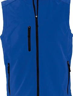 SOL'S Rallye Men Pánská 3-vrstvá softshellová vesta 25.6601 royal blue