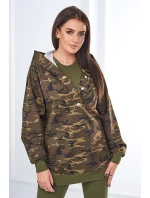 3dílná souprava Vřesoviště halenka, top a legíny hnědá + cappuccino 3dílná souprava Vřesoviště halenka, top a legíny hnědá + cappuccino