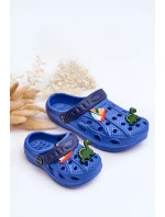 Dětské pěnové lehké sandály Crocs Modre Sweets