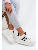 Dámské tenisky na platformě s bílým přívěskem Palvessa