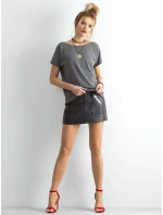 Tričko RV TS 4662.37P tmavě šedá