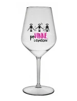 POVINNÉ CVIČENÍ - čirá nerozbitná sklenice na víno 470 ml POVINNÉ CVIČENÍ - čirá nerozbitná sklenice na víno 470 ml