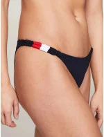 Dámské plavkové kalhotky CHEEKY STRING BIKINI UW0UW05298 DW5 tm. modré - Tommy Hilfiger