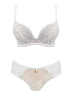 Dámské kalhotky brazilky DOTS 19056 Bílé