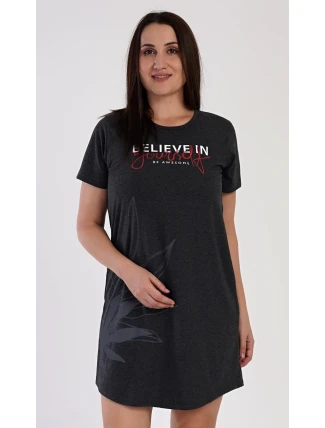 Dámská noční košile s krátkým rukávem Katka