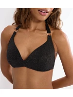 SUMMER SUNSET - Push-up plavkový top s lurex třpytem Triumph