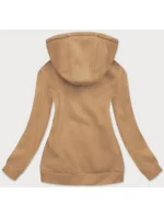 Dámská sportovní mikina v barvě nude (W03-160)