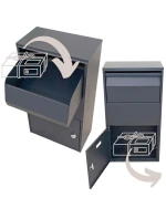 KURÝRNÍ BOX STOJÍCÍ 23X41X75CM 1068732