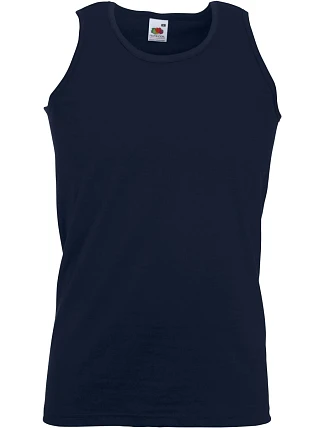 Fruit of the Loom Athletic Vest Pánské tílko 16.1098 deep navy