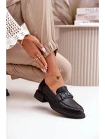 Elegantní Dámské Mokasiny Z Přírodní Kůže Černé Vinceza 91114 Elegantní Dámské Mokasiny Z Přírodní Kůže Černé Vinceza 91114