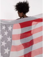 Dámský šátek AT CH S 1843 červený Dámský šátek AT CH S 1843 červený