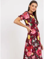 Šaty LK SK 507564.36P kaštanová