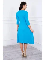 Dámské šaty 2525 Světle modrá - Kesi Dámské šaty 2525 Světle modrá - Kesi