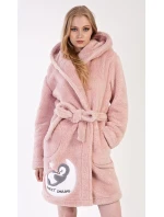 Dámský župan krátký s kapucí Sweet dreams