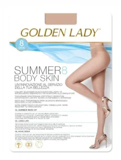 Dámské punčochové kalhoty Golden Lady Summer Body Skin 8 den 2-4