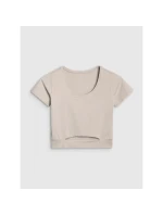 Dámské hladké tričko 4F 4FRSS25TTSHF2695-83S