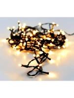 VÁNOČNÍ STROMEK SVĚTELNÝ ŘETĚZ 240 VEDL ČASOVAČ TEPLÁ BÍLÁ