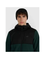 Pánský běžný fleece s kapucí 4F 4FWAW25TFLEM417-40S