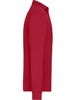 Daiber JN 1842 Pánské pracovní piqué polo s dlouhým rukávem 02.1842 red Daiber JN 1842 Pánské pracovní piqué polo s dlouhým rukávem 02.1842 red
