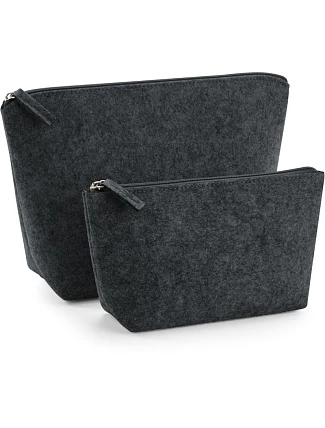 BagBase BG 724 Plstěná toaletní taška 52.0724 charcoal melange BagBase BG 724 Plstěná toaletní taška 52.0724 charcoal melange