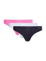 Dámská tanga Raw Cut 3 Pack UW0UW03872-0VI - Tommy Hilfiger