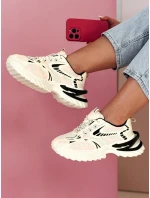 Dámské sportovní tenisky BLAZERO beige FashionStreet ZY0901 Dámské sportovní tenisky BLAZERO beige FashionStreet ZY0901