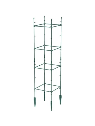 PODPĚRY PRO ROSTLINY PODPĚRY PRO KVĚTINY 29x29x120 CM FOREST GREEN dětské