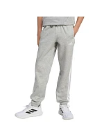 Dětské kalhoty adidas Essentials světle šedé JY4995