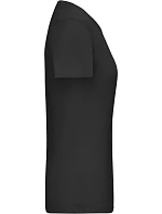 Daiber 8039 Dámské bio tričko s jemným žebrováním 02.8039 black