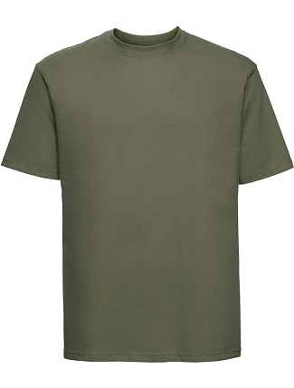 Russell Athletic 180M Tričko z těžké bavlny "Authentic" 10.180M olive Russell Athletic 180M Tričko z těžké bavlny "Authentic" 10.180M olive