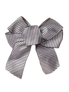 Julimex BA-19 zapínání mašle 2-řadé barva:houndstooth