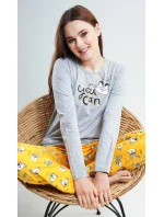 Dámské pyžamo dlouhé Zajíc