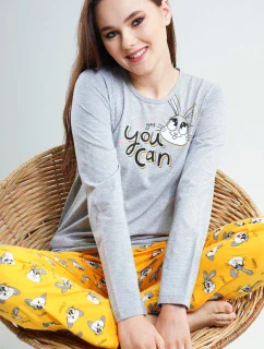 Dámské pyžamo dlouhé Zajíc