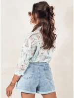 Dámské džínové šortky DENIMCUTS modré FashionStreet SY0334