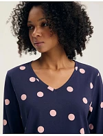 Dámské pyžamo Henderson 45425 Gitte, dlouhé rukávy, velikosti S–2XL Dámské pyžamo Henderson 45425 Gitte, dlouhé rukávy, velikosti S–2XL