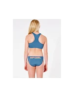 RIP CURL Surf Revival Bikini Crop Set - Dívka - modrý