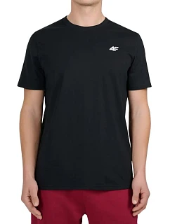 Pánské tričko 4F M3341 deep black 4FWMM00TTSHM3341 20S pánské