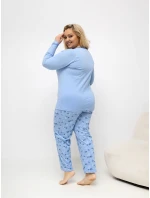 Pyžamo DU PI FP 510.13 světle modré