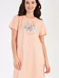 Dámské domácí šaty s krátkým rukávem Garden