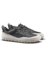 Vivobarefoot pánská obuv TRACKER LEATHER AT LOW MENS OBSIDIAN/WHITE (309534-04)