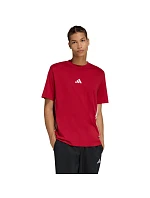 Pánské tričko adidas Essentials 3-Stripes červené KD4865 pánské Pánské tričko adidas Essentials 3-Stripes červené KD4865 pánské