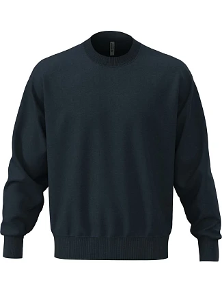 Next Level Apparel N 9007 Těžká oversize unisex mikina 08.9007 midnight navy