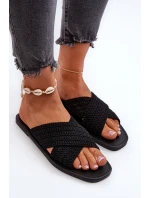 Dámské žabky Big Star NN274077 černé