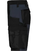 Daiber JN 1811 Pracovní elastické bermudy "Slim Line" 02.1811 black/carbon Daiber JN 1811 Pracovní elastické bermudy "Slim Line" 02.1811 black/carbon