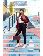 Tenisky na Vysokém Podpatku Big Star GG274027 Bile