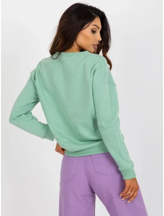 Dámská mikina MA BL 2202032 mikina.28X světle zelená - FPrice Dámská mikina MA BL 2202032 mikina.28X světle zelená - FPrice