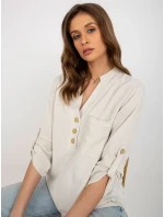 Košile WN KS VE51.30X světle béžová Košile WN KS VE51.30X světle béžová